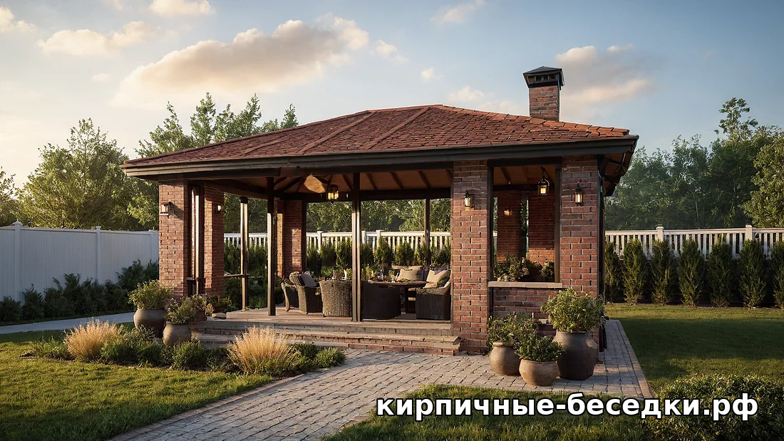 Крыша беседки 3х4: вальмовая или односкатная — что выбрать
