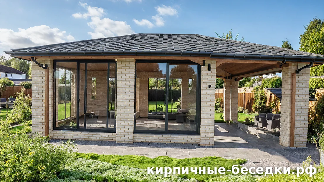 Расстояние от беседки до забора: сколько метров отступить от границы