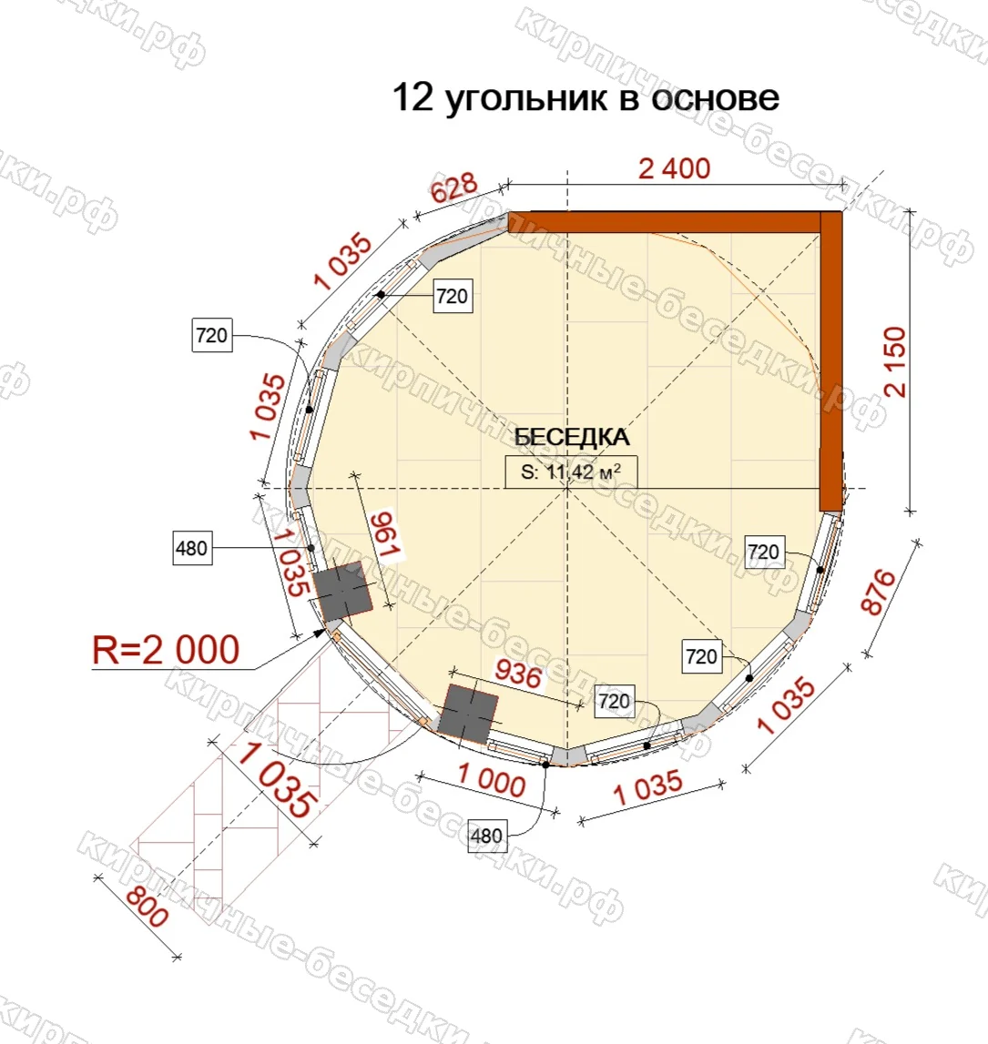 Беседка «Ротонда» — фото 4